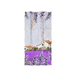 GQWJKSZ Toalla de Mano de algodón para casa Rural con Flores de Lavanda, Toalla de baño ultrasuave para Cara, Gimnasio, SPA