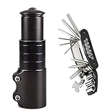 Fahrrad Gabelschaft Extender 28mm Vorbauten Lenkererhöhung Gabelschaftverlängerung,mit Fahrrad Reparatur Werkzeuge,Fahrrad Höhen-Adapter,Aluminium Fahrrad Gabelschaft Extender,für Fahrrad Mountainbike