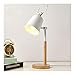 Produktbild Nordic Dekorative Log Wohnzimmer Tischlampe Moderne Minimalist Schlafzimmer Nachttischlampe Mädchen Antlers Led Studie Tisch, Schreibtisch-Lampen-Licht ( Color : White , Size : With LED5W warm light )