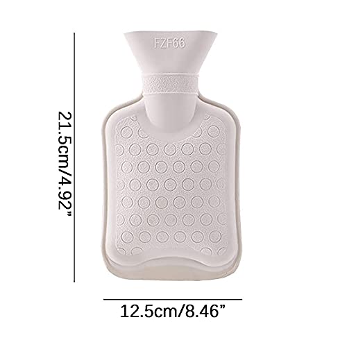 Warm waterzak hand warmer draagbare schattige zachte pluche warm water fles duurzaam hand warmer winter warm… - Image 4