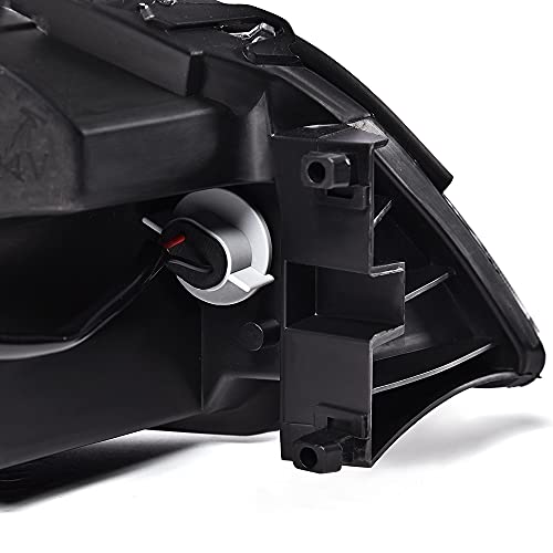 CHEDA Headlights Assembly, Compatible with 2006-2016 Chevy Impala 2006-2007 Chevy Monte Carlo Chrome Housing Amber Corner Headlight Head Lamps Faros Conjunto De Faros - Thumbnail 7