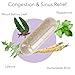 Kroeger Herb Products, Sinus Blend, All Natural Sinus Support for Adults, Congestion Relief and Sinus Pressure Relief, Blocks or Suppresses Histamin, Non-GMO, No Preservatives, Made in USA