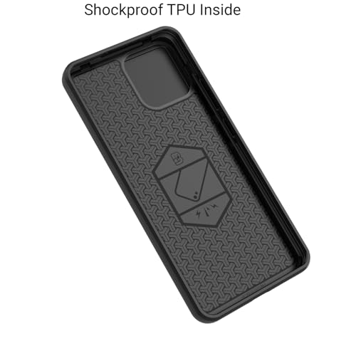 Image of Kapa Armor Slider Back Cover for Oppo K13 5G | Inbuilt Ring + Camera Slider Shockproof Lens Protection Bumper Back Case (Grey)