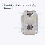 Inflatable Travel Pillow for Airplanes-Neck Support Pillow for Long Flights, Portable & Comfortable Airplane Sleep Pillow, Blow Up Pillow for Travel, Office, Camping (Ergonomic Design, Easy to Carry) - Image 3