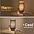 lifeholder Table Lamp, Bedside Nightstand Lamp, Simple Desk Lamp, Cylinder Table Lamp for Bedroom Living Room Office Study, Black Shade and Base (Black)