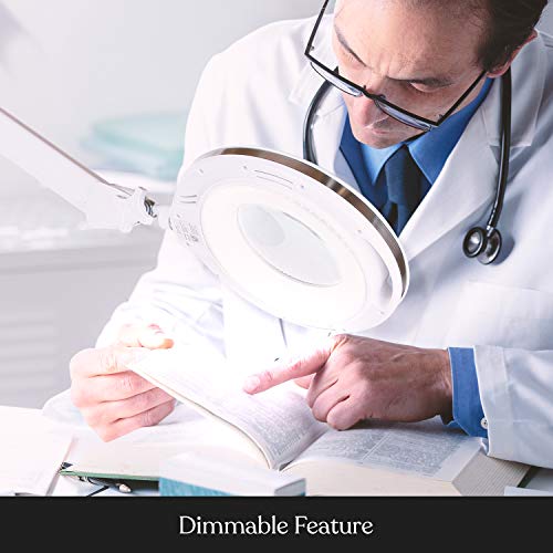 image for Brightech LightView Pro Magnifying Glass with Light and Stand, Magnify