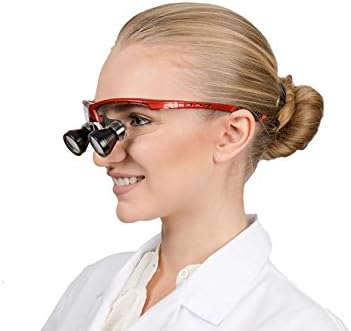 Dental Surgical Medical Binocular Fusion TTL Loupes - 2.5X Power - Through The Lenses - from Loupedirect