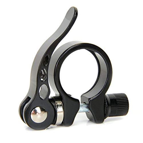 image for CEDAR BRIGHT Bike Seatpost Clamp Aluminium Alloy - Bicycle Quick Relea