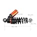 Pair of 180mm High Performance Shock Absorbers Aluminum Alloy Spring for Dirt Bikes Go Karts ATVs Quads Scooters Universal Fit Motorcycle Suspension Parts