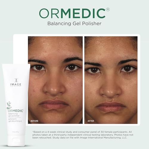 IMAGE Skincare, ORMEDIC Balancing Gel Polisher, Daily Facial Cleanser to Smooth, Brighten & Refine Skin with a Blend of Natural Ingredients, 3.2oz - Image 4