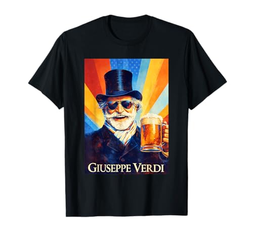 Photo de Giuseppe Verdi Compositeur T-Shirt