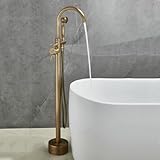 Un robinet de baignoire vertical en laiton est la meilleure solution pour Mitigeur Baignoire au Sol. La prise d'eau utilise un bulle en nid d'abeille, qui est douce, ne bouche pas facilement et ne coule pas au hasard.