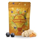 Focus & Clarity Support Capsules | B Vitamins, Zinc | Daily Mental Performance Support | Vegan UK Made | 60 Capsules | Funky Vits Sharp Mind