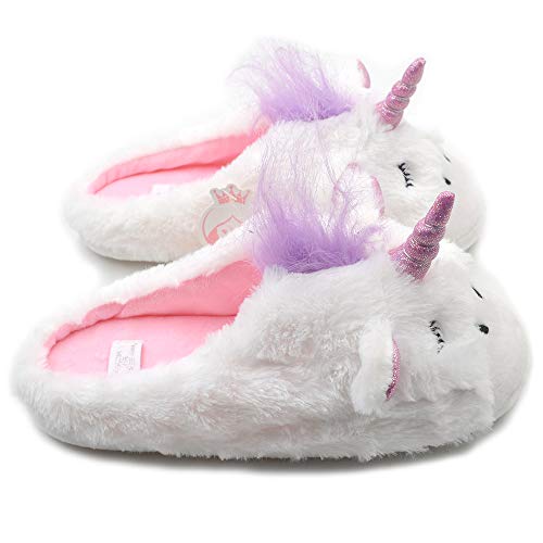 Unicorn Plush Slippers | Indoor Outdoor Sneakers | Cozy Plush Shoes Woman Slippers | Cute Fluffy Girls Slippers4