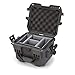 Nanuk 908 Waterproof Hard Case with Padded Divider - Graphite