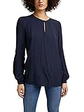 Normal ESPRIT Damen 011EE1F313 Bluse, 400/NAVY, 36