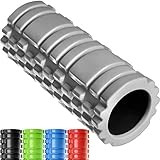 TecTake Rodillo de Espuma para Masaje Muscular, Puntos Gatillo (Gris | No. 402845)