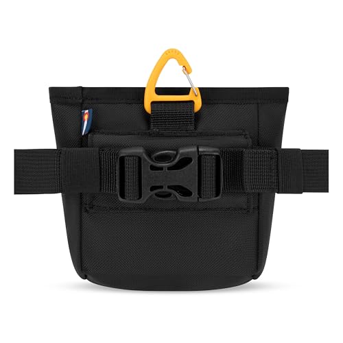 OllyDog Bolsa de guloseimas Goodie, bolsa de petiscos para cães, clipe de cinto para treinamento com