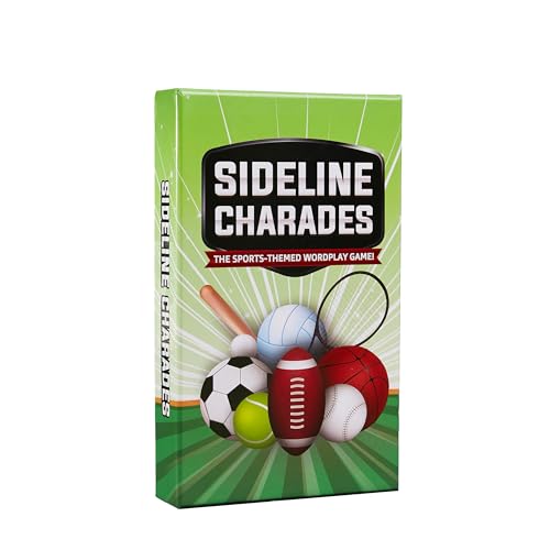 Plearn Pieces Sideline Charades - Sports Word Play Game | 4+ Players | Sports Pregame and Tailgate...