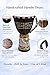 JIVE BRAND Djembe Bongo Congo African Mahogany Wood Drum With Heavy Base Goat Skin Head - Professional Quality 16
