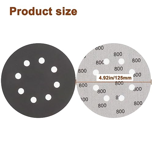 Viaky 36Pcs 125mm Sanding Discs - Image 2