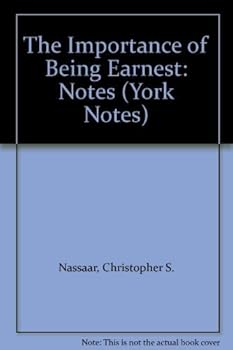 Paperback The Importance of Being Earnest: Notes (York Notes) Book