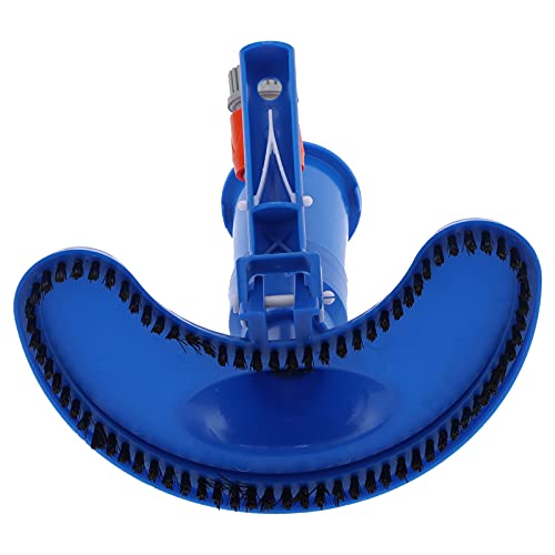 Yosoo Aspirador de pó, limpador de piscina de entretenimento a vácuo, com haste de escova para pisci