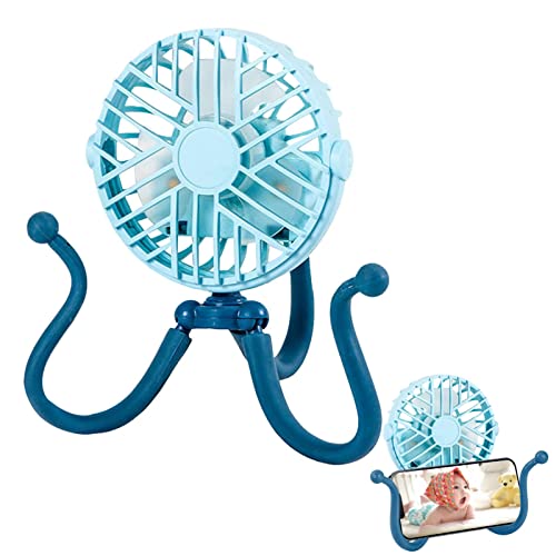 carrinho bebê, Ventilador Carrinho Clip On Para Bebê, Ventilador pessoal recarregável com tripé polv