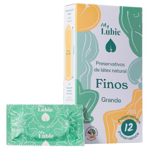 MY LUBIE - 12 Preservativos de tamaño grande ultra fino - Lubricados, Vegan, Equitables y Sanos - Preservativos XL 57mm - Sensación de piel contra la piel y solidez - Calidad premium