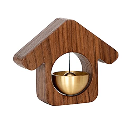 gazechimp Campainha de campainha pendurada para lojistas para de negócios porta de, Castanho