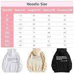 You Are Enough Hoodie, Dear Person Behind Me Sweatshirt Hoodie for Women Casual Letter Print Sleeve Pullover Gift – Bild 4