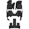 TuxMat - for Mazda CX-90 7-Seater PHEV 2024-2026 Models - Custom Car Mats - Maximum Coverage, All Weather, Laser Measured - This Full Set Includes 1st, 2nd and 3rd Rows