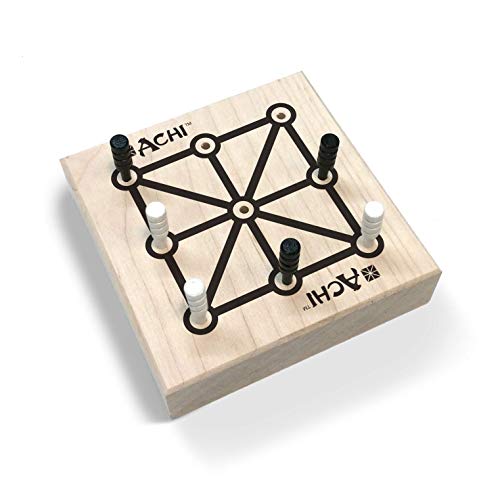 Achi Strategy peg Game from Ghana miniatura 3