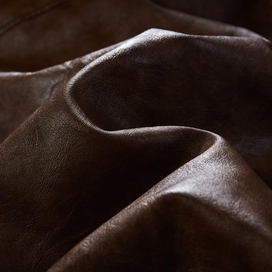 Men's Leather Jacket, Autumn and Winter Casual Leather Motorcycle Jacket with Hood, Faux Two Pieces, Khaki-4XL