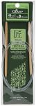 Clover Takumi Bamboo Circular 48-Inch Knitting Needles, Size 8