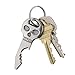 Nite Ize DoohicKey SkullKey Key Tool - Durable Keychain - Multipurpose with Bottle Opener, File, Serrated Edge, Scoring Point & Screwdriver - Travel & Airport-Friendly Multi Tool - 2 Pack