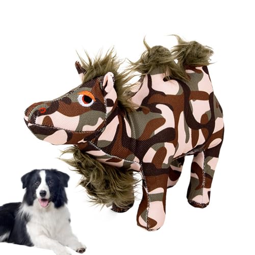 Quietschendes Haustierspielzeug, Plüsch-Kauspielzeug für Indoor-Hunde | Gefülltes...