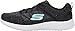 Skechers Sport Women's Burst Fashion Sneaker,Black/White,10 M US