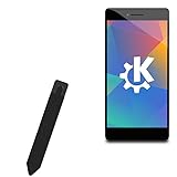 BoxWave Stylus Pouch Compatible with Purism Librem 5 - Stylus PortaPouch, Pen Stylii Holder Carrier Portable Self-Adhesive - Jet Black