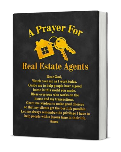 Cadeaux pour agents immobiliers carnet de notes spirituel