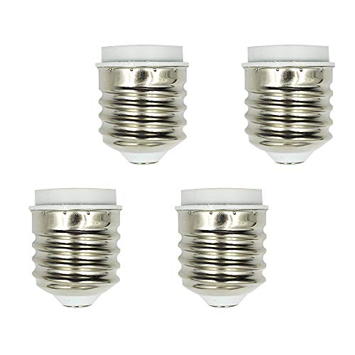HONJIE Mogul Socket E39/E40 to Medium Screw E26 E27 Socket Adapter Base E39 Adapter Reducer Converter PBT-4 Pcs