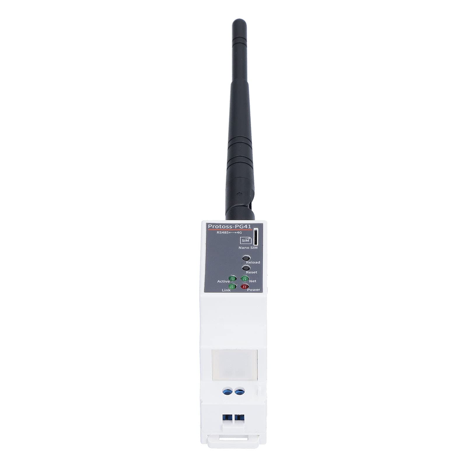 4G DTU Server Seriale, Guida DIN CAT1 9-50V DC