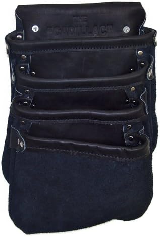 Viking Leather Four Large Pocket Nail Pouch