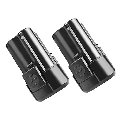 Bonadget 2Pack 12V RW9300 Replacement Battery for Rockwell 12V Battery WA3503 WA3504 WA3505 RK2515K2 RK2514K2 Crodless Tools