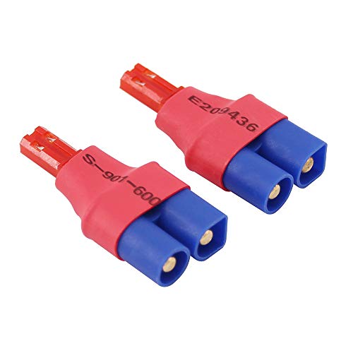 OliRC Adaptador de conector sem fio macho para JST estilo EC3 (C52-3)