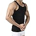 Image Men's Body Shaper Slimming Shirt Tummy Waist Vest Lose Weight Shirt, Men's Elastic Sculpting Vest Thermal Compression Base Layer Slim Compression Muscle Tank Shapewear for Men