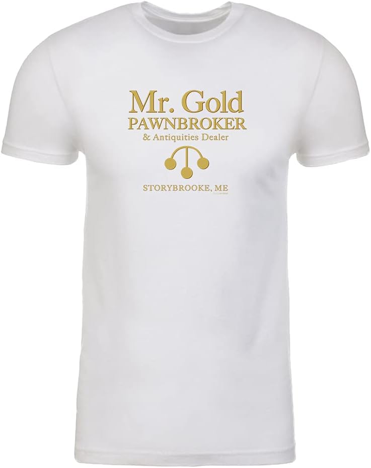 Once Upon a Time Mr. Gold's Pawnbroker Adult Short Sleeve T-Shirt