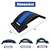 FAJAERNY Back Stretcher, 3 Level Adjustable Lumbar Back Cracker Board, Relief for Lumbar Area Pain, Scoliosis Aid, Spine, Herniated Disc, Extra NBR Pad & Silicone Pad (Blue)