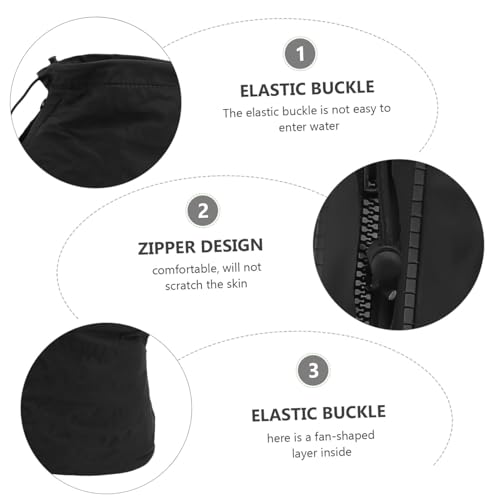 Cubrezapatos impermeables para exteriores, antideslizantes, diseño resistente a la arena para ciclismo y senderismo miniatura 4