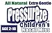 Pressureze Preservative-Free Sterile Nasal Spray for Children - for Sinus and Ear Relief - Open Blocked Ear Canals - Kids Fast Congestion Relief Nasal Spray, 245 Sprays - 34 ml (Pack of 1)